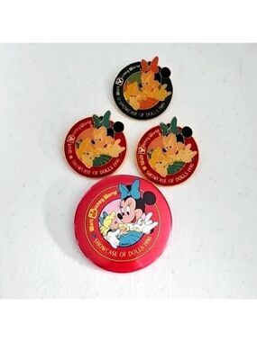 Walt Disney World Showcase Of Dolls Pin 1989 1990 Trading Pin Collection